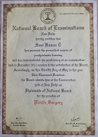 plastic surgery board certified 